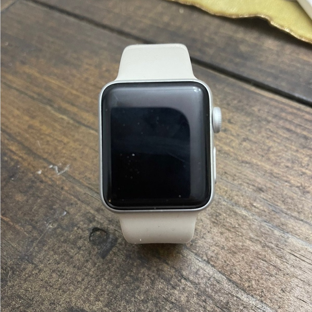 Series 3 Apple Watch with Tan Band